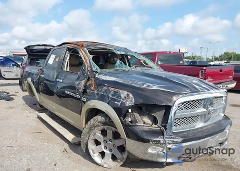 2011 Ram Ram 1500 Laramie из США, поврежденный, VIN 1D7RV1CT9BS576283